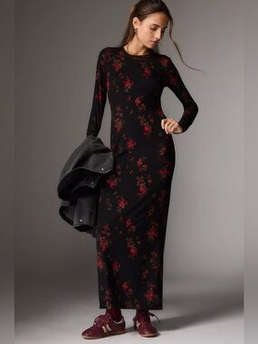 NEW • Tommie knit maxi dress in bossanova Size L